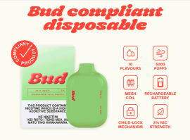 Bud V2 Disposable Vape 5000 Puffs